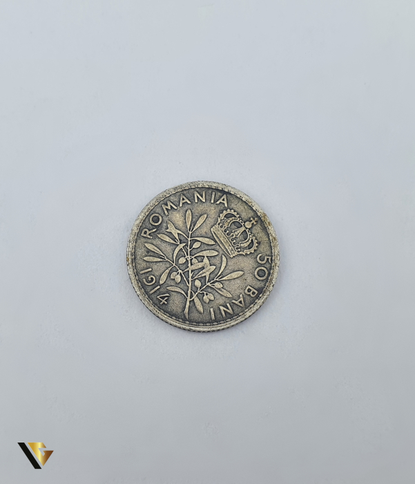 Moneda Argint, 50 Bani [2]