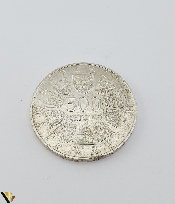 Moneda Argint, 500 Siling [1]