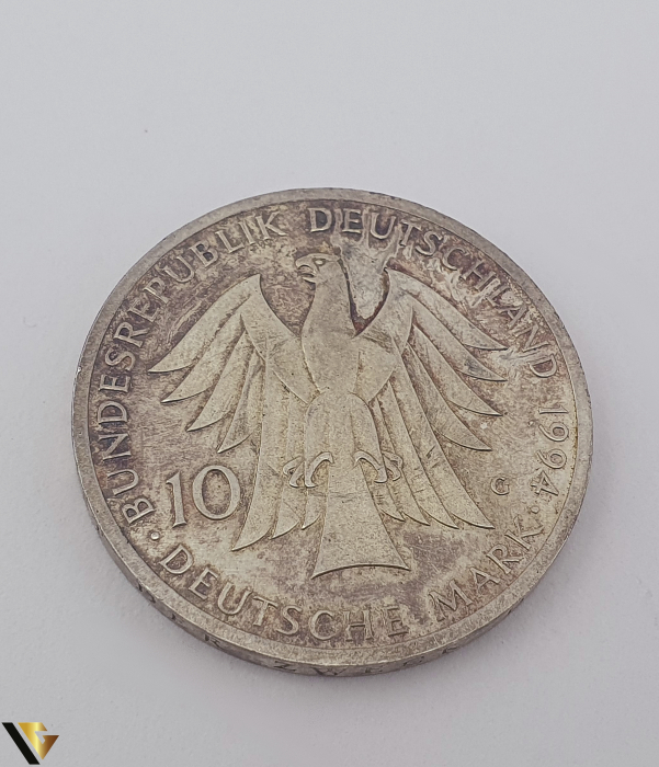 Moneda Comemorativa Argint, 10 Marci [2]
