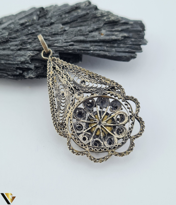 Pandantiv Argint 925 Coral - Model Filigran [2]