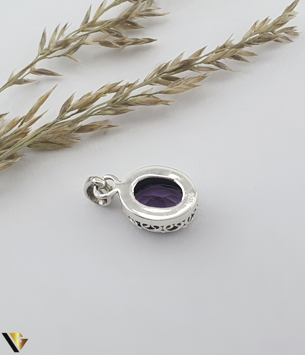 Pandantiv Argint 925, Ametist [2]