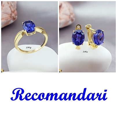 Pandantiv aur 14K, Cristal de zirconiu, PIATRA MOV, ELEGANT Greutate: 1.63 grame Lungime: 23 mm ( cu anou ) Latime: 7 mm Marcaj / titlu: "585" Locatie: Bacau Calea Republicii Tel: 0758108978 [3]