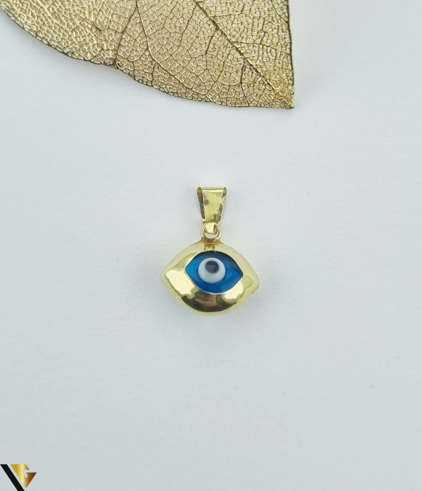 Pandantiv aur 14k Greutate: 0.98 grame Lungime: 15.50 mm ( cu anou ) Latime: 11.30 mm Marcaj / Titlu: " 585 " Locatie: HARLAU 0723 353 111 [3]