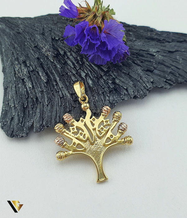 Pandantiv Aur 14K, Copacul Vietii [2]