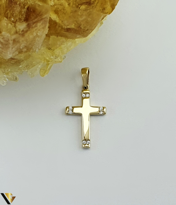 Pandantiv aur 14K, Cristale de zirconiu Greutate: 0.92 grame Lungime: 24 mm ( cu anou ) Latime: 12 mm Marcaj / titlu: "585" Locatie: Bacau Calea Marasesti Tel: 0756943079 [1]