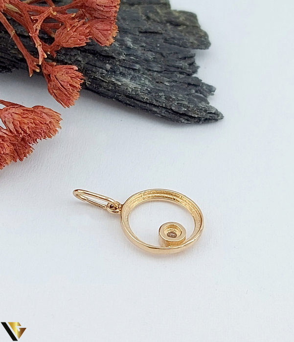 Pandantiv Aur Roze 14K [2]