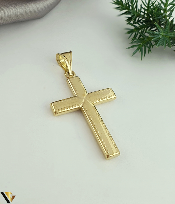 Pandantiv Aur 14K, Cruce [2]