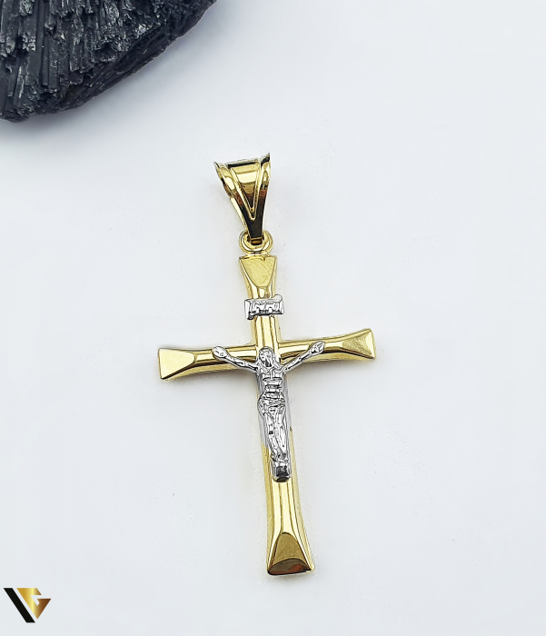 Pandantiv Aur 14k, Cruce [1]