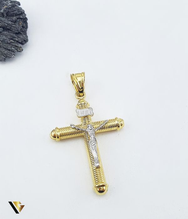 Pandantiv Aur 14k, Cruce [1]