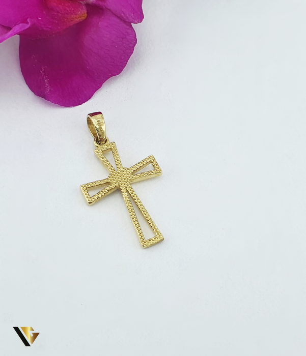 Pandantiv Aur 14K, Cruce [2]