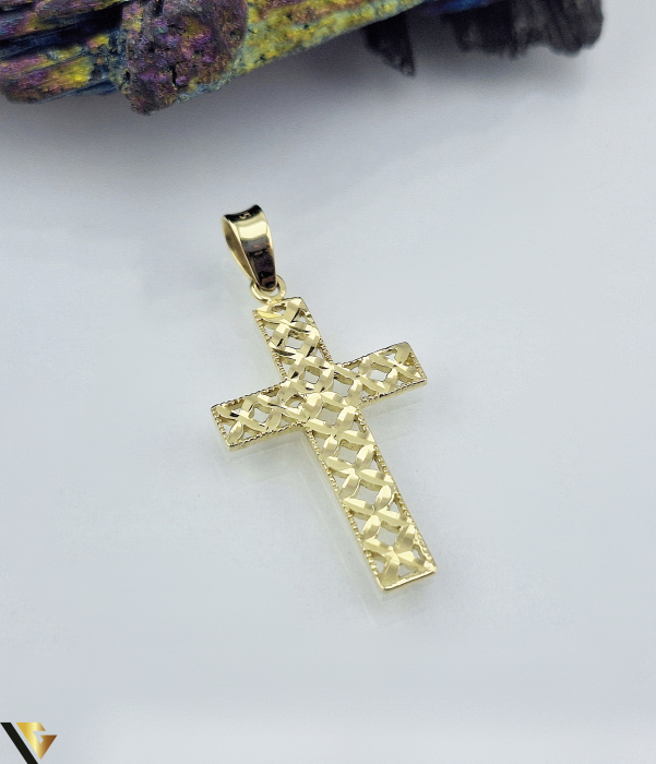Pandantiv Aur 14k, Cruce [2]