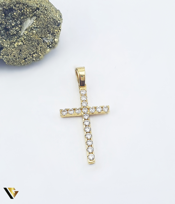 Pandantiv Aur 14k, Cruce [1]