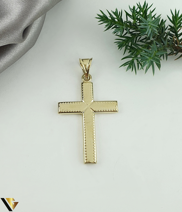 Pandantiv Aur 14K, Cruce [1]
