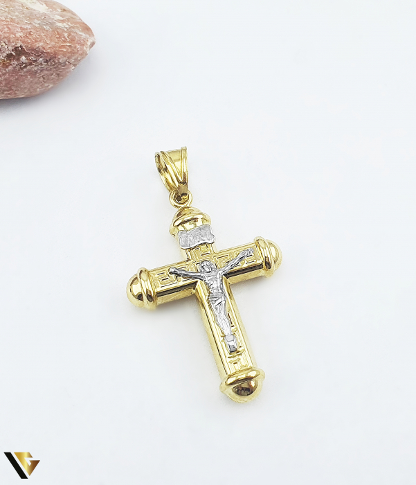 Pandantiv Aur 14k, Cruce [1]