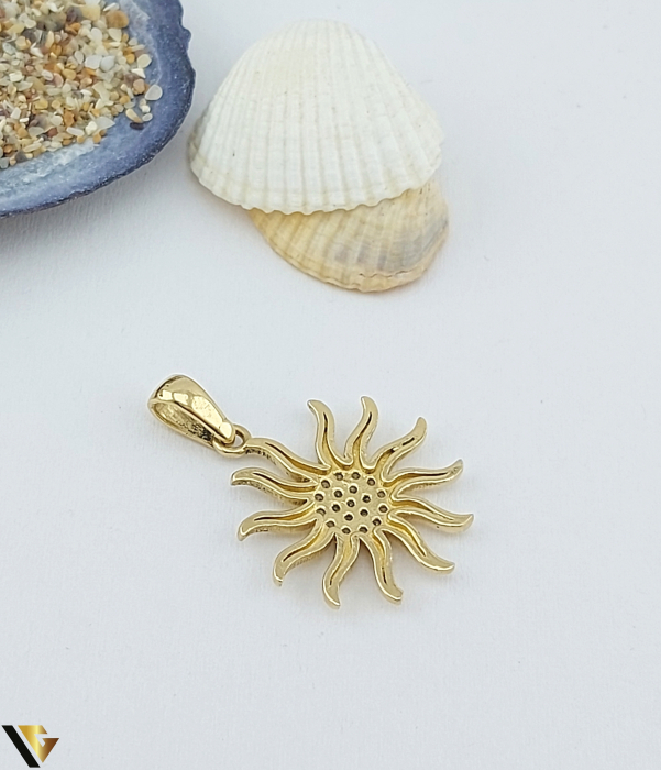 Pandantiv Aur 14K, Cristale de zirconiu [2]