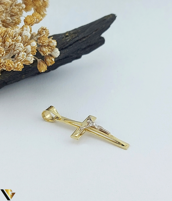 Pandantiv Aur 14K, Cruce [2]
