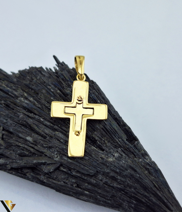 Pandantiv Aur 14k, Cruce [2]