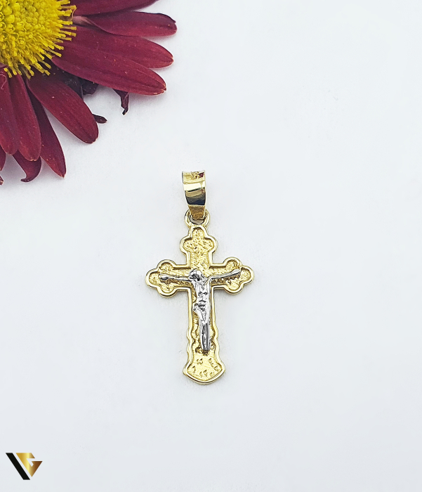 Pandantiv Aur 14k, Cruce [1]