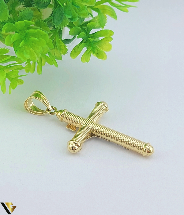 Pandantiv Aur 14K, Cruce [2]