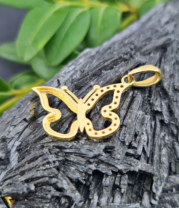 Pandantiv Aur 14k,Fluture [2]
