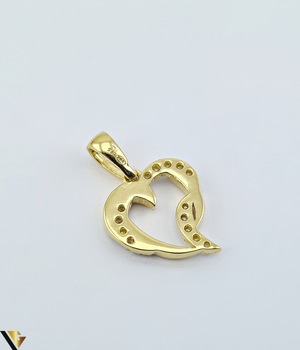 Pandantiv Aur 14k, Inima [2]