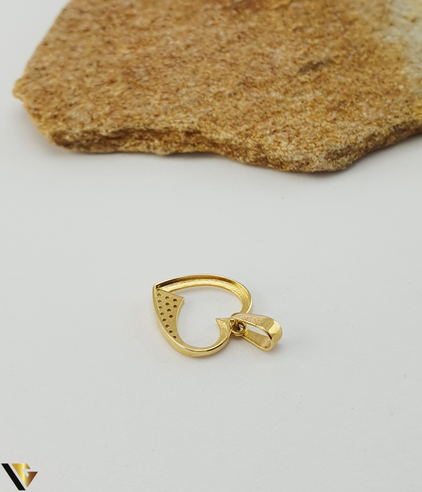 Pandantiv Aur 14k, Inima [2]