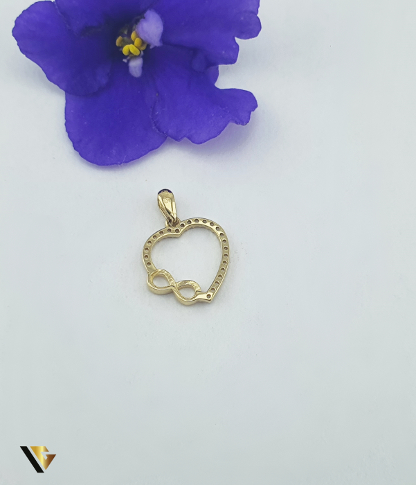 Pandantiv Aur 14k, Inima [2]