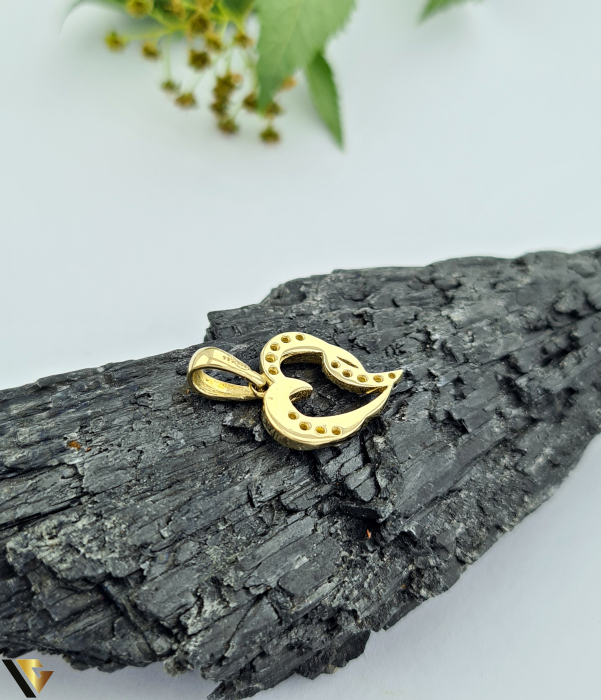 Pandantiv Aur 14k, Zirconiu [2]