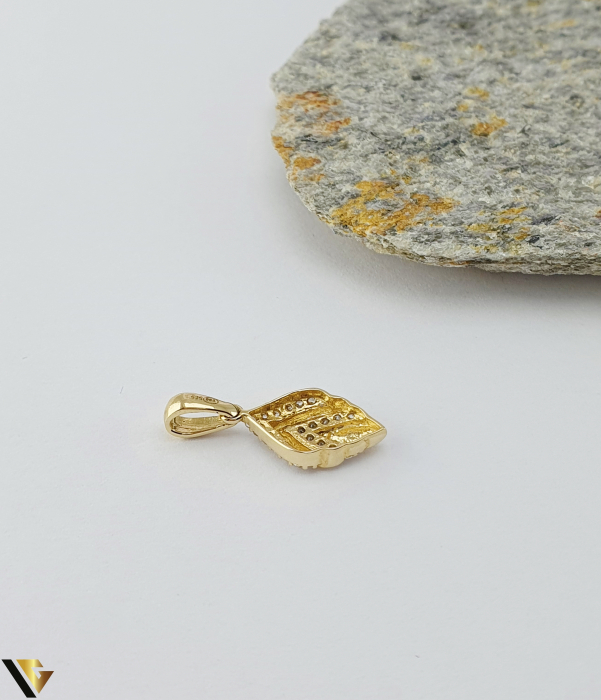 Pandantiv Aur 14k, Zirconiu [2]