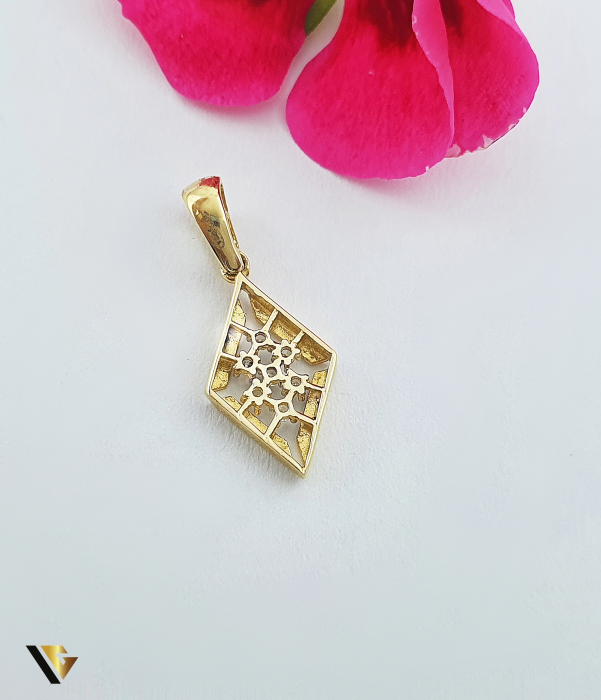 Pandantiv Aur 14k, Zirconiu [2]