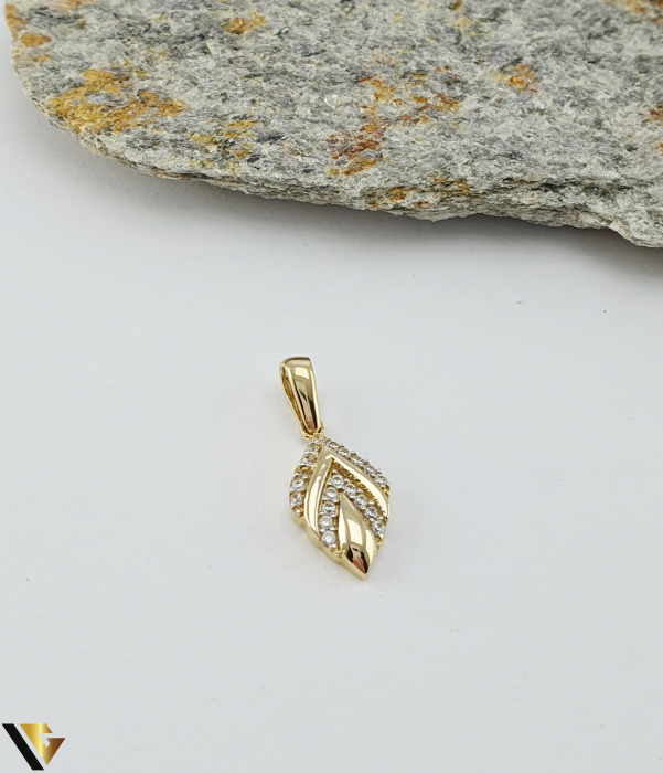 Pandantiv Aur 14k, Zirconiu [1]