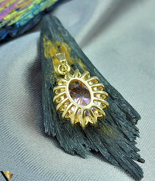 Pandantiv Aur 14k, Zirconiu [2]