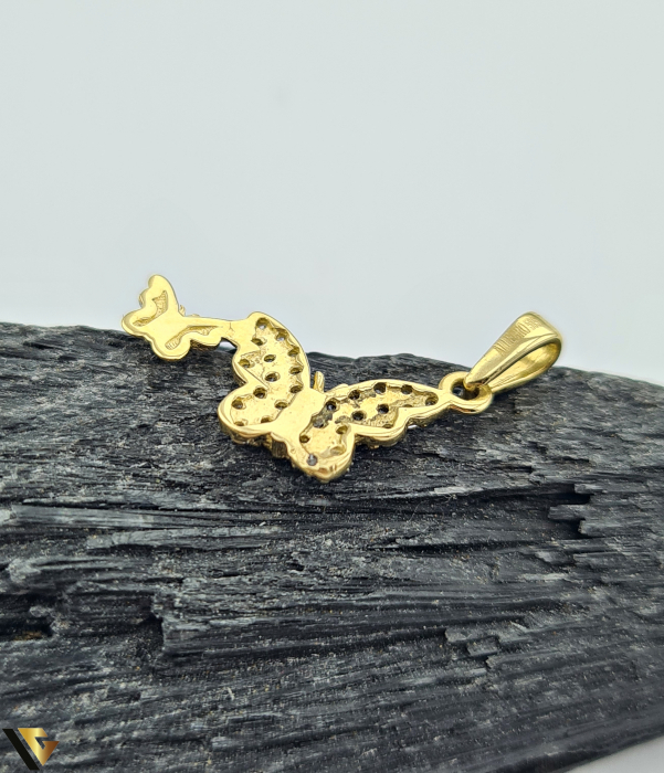 Pandantiv Aur 14k, Zirconiu [2]