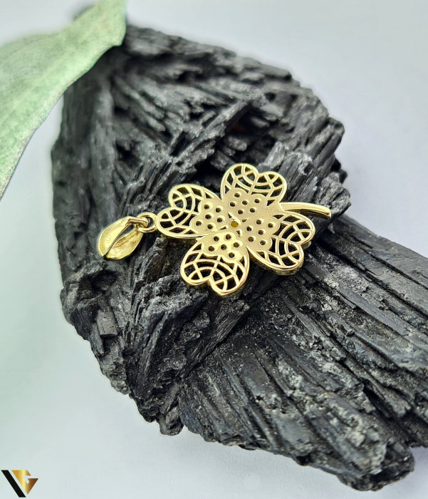 Pandantiv Aur 14k, Zirconiu [2]