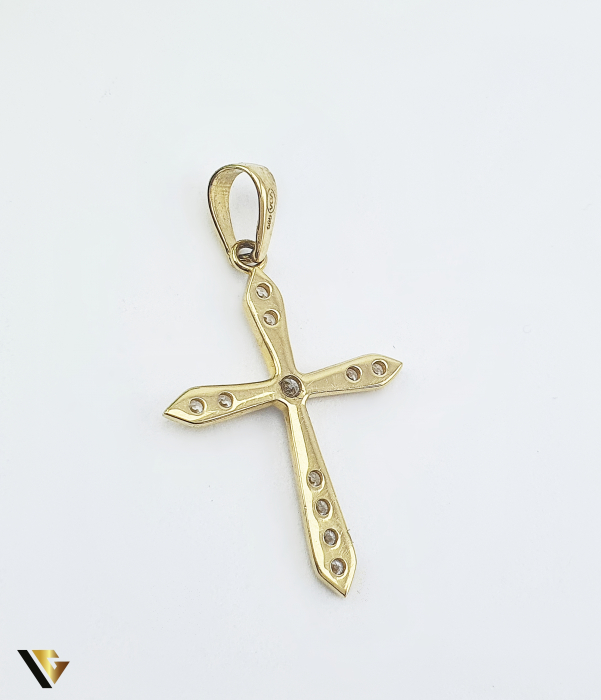 Pandantiv Aur 14k, Zirconiu [2]