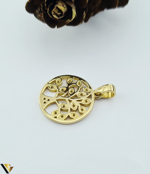 Pandantiv Aur 14k, Zirconiu 1.71g [2]