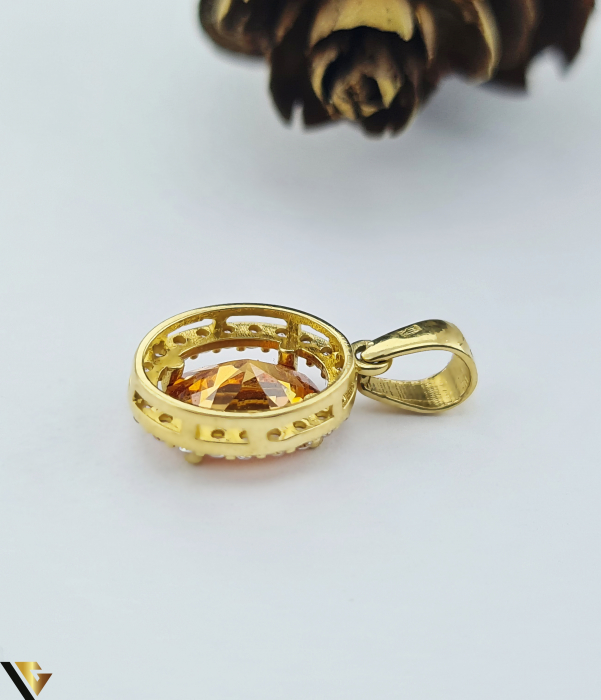 Pandantiv Aur 14k, Zirconiu 1.25g [2]
