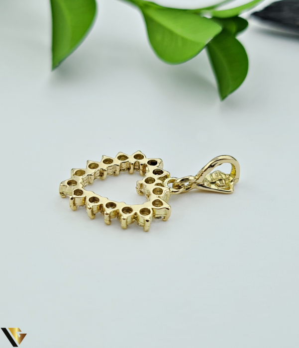 Pandantiv Aur 14k, Zirconiu [2]