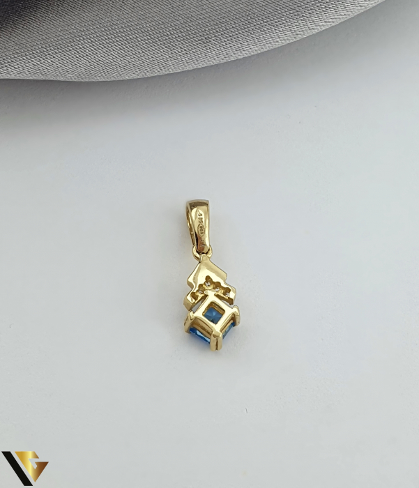 Pandantiv Aur 14K, Zirconiu [2]