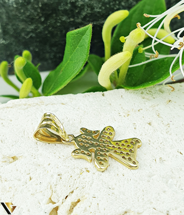 Pandantiv Aur 14K,  Zirconiu [2]