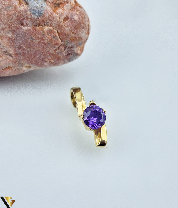 Pandantiv Aur 14K,  Zirconiu [1]