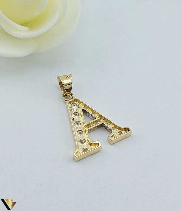 Pandantiv Aur 14K, Zirconiu [2]
