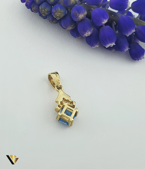 Pandantiv Aur 14k, Zirconiu [2]