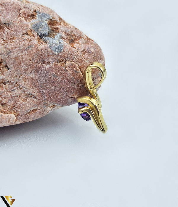 Pandantiv Aur 14K,  Zirconiu [2]