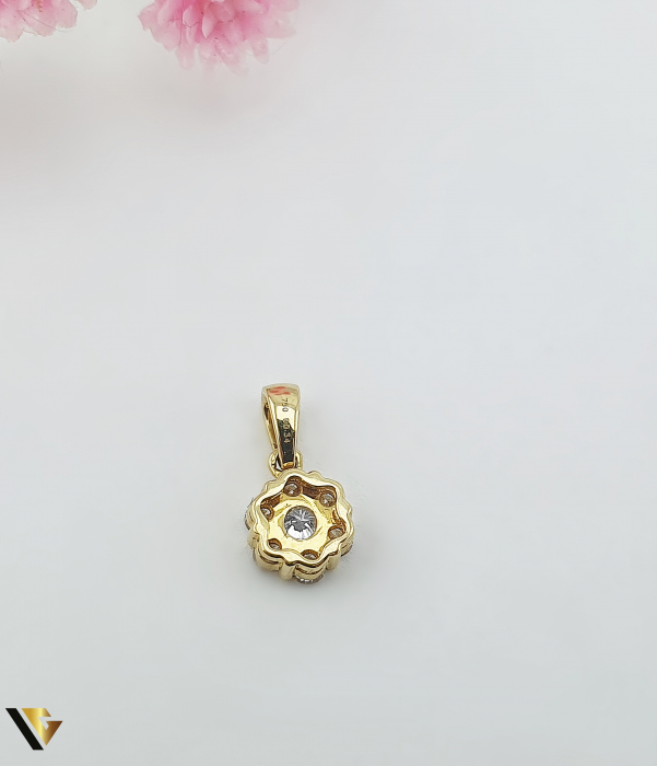 Pandantiv Aur 18k, Diamante 0.34 ct [2]