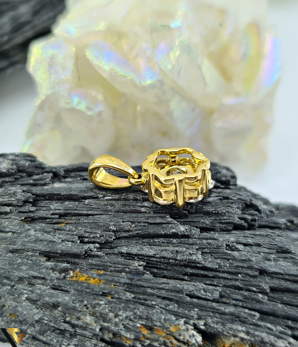 Pandantiv Aur 18k, Diamante 0.50 ct [2]