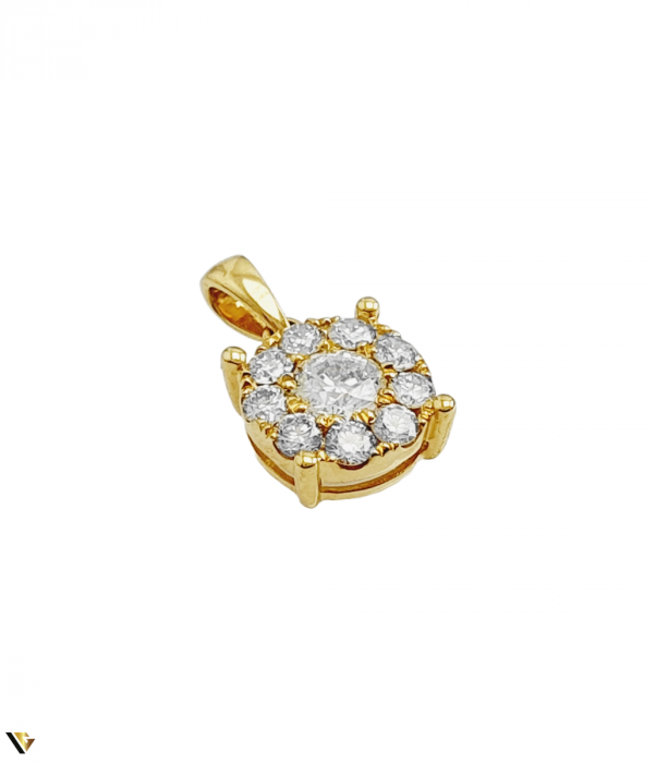 Pandantiv Aur 18k , Diamante 0.69 ct in total [2]