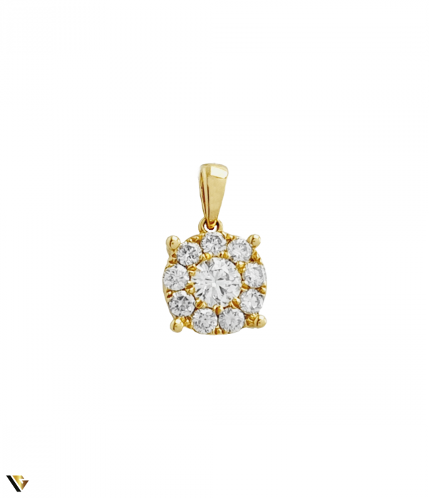 Pandantiv Aur 18k , Diamante 0.69 ct in total [3]