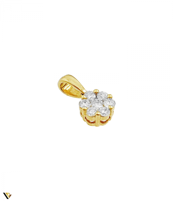 Pandantiv Aur 18k, Diamante 0.28 ct in total [2]