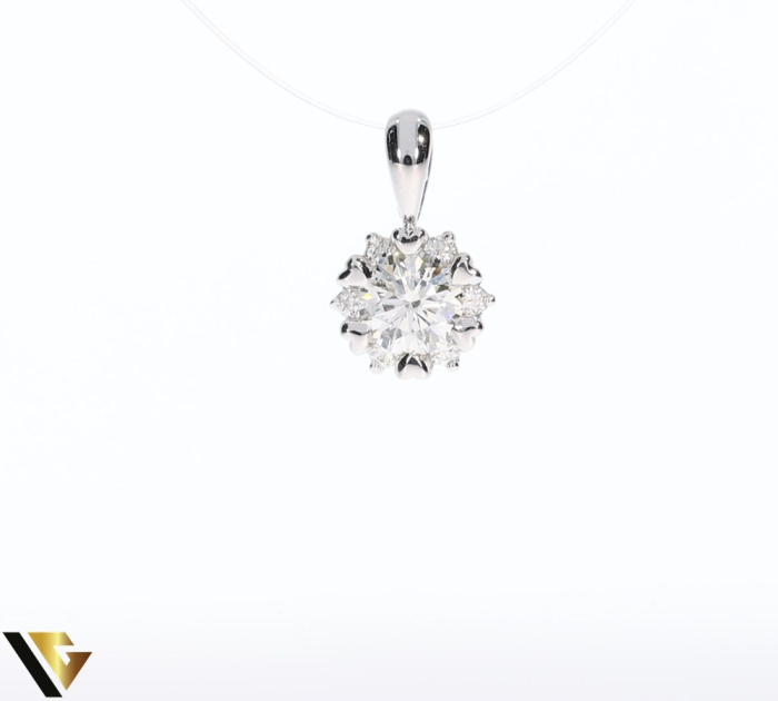 Pandantiv Aur 18k, Diamante 0.77 ct [2]